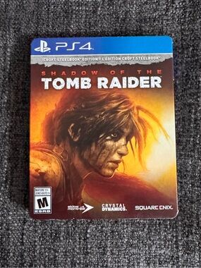 Shadow Of The Tomb Raider [Croft Steelbook Edition] Sony PS4 Playstation 4 Game